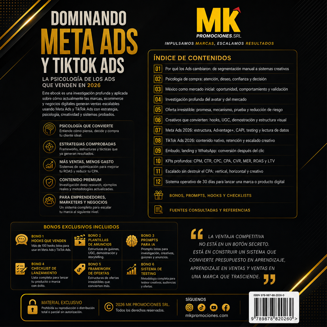 Dominando META ADS y TIKTOK ADS 2026 Bonus